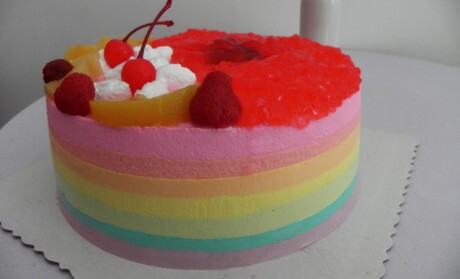七彩蛋糕