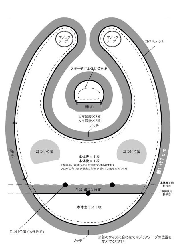 围嘴图纸