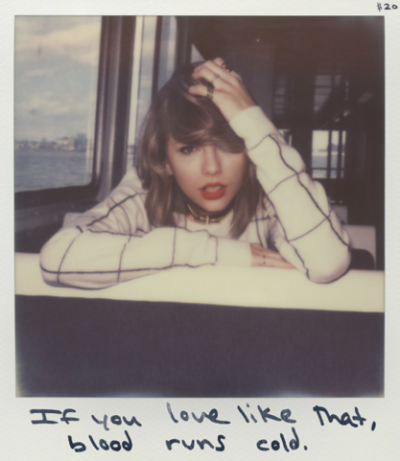 Taylor swift （泰勒·斯威夫特）1989 宝丽来写真