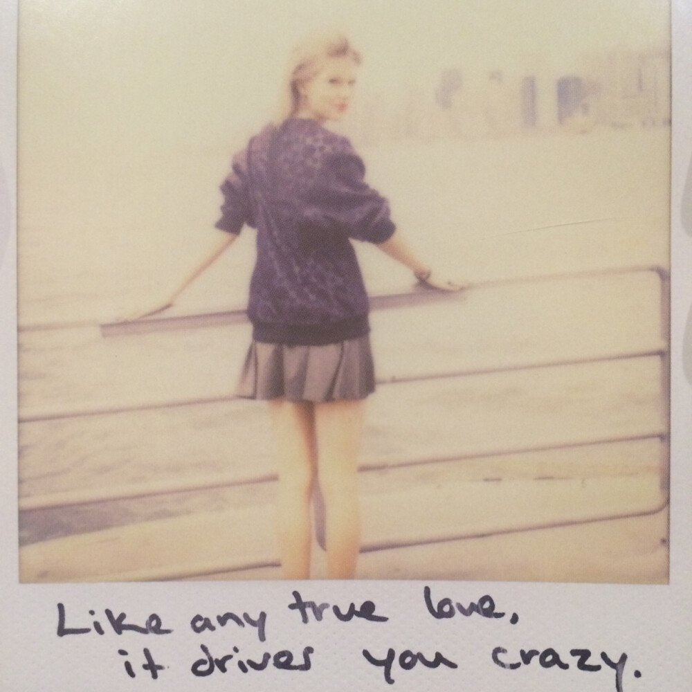 Taylor swift （泰勒·斯威夫特）1989 宝丽来写真