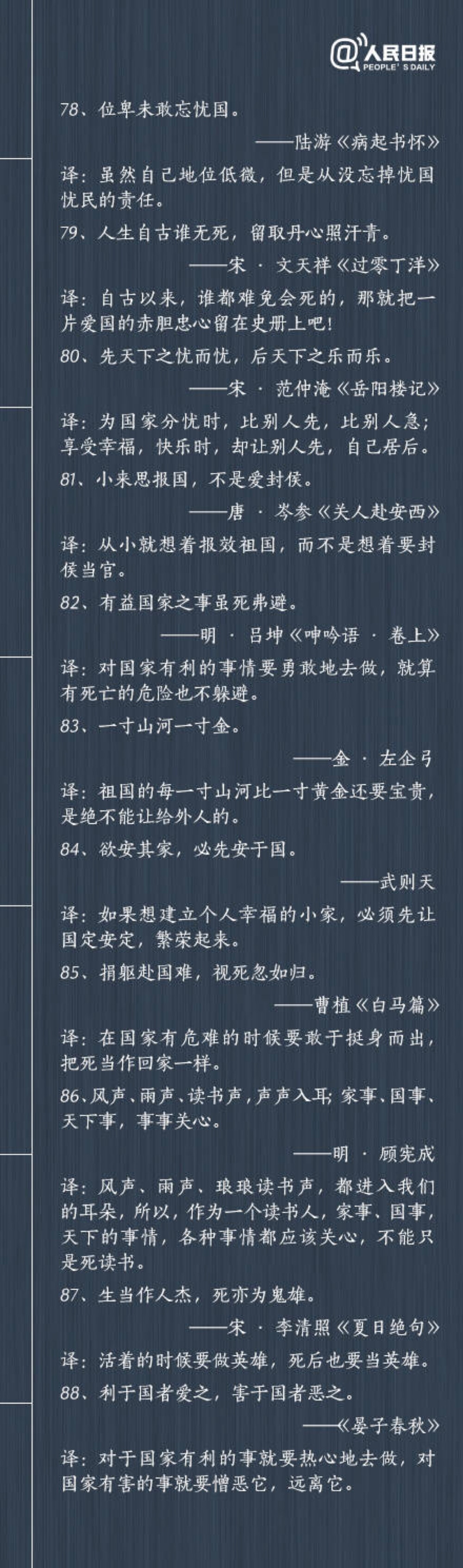 中国古代经典励志名言100句