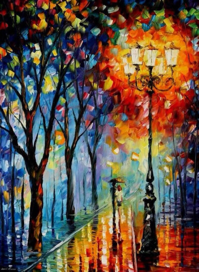 插画•油画•Leonid Afremov系列