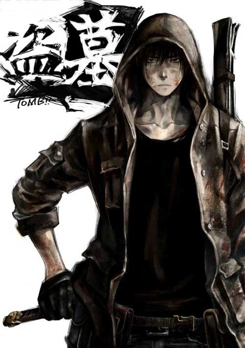 張起靈我多想把你背上的古金黑刀换成我