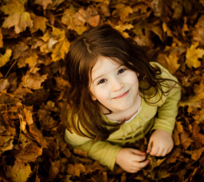 小时候的天真无邪