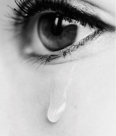 哭泣的眼睛-泪眼，你是我眼中的一滴泪。