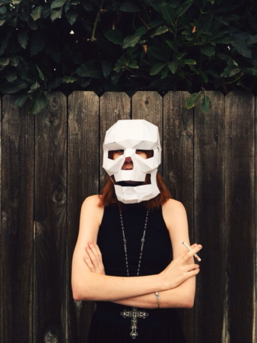 Paper Skull,Halloween by FFFILTH/Hanna Scott