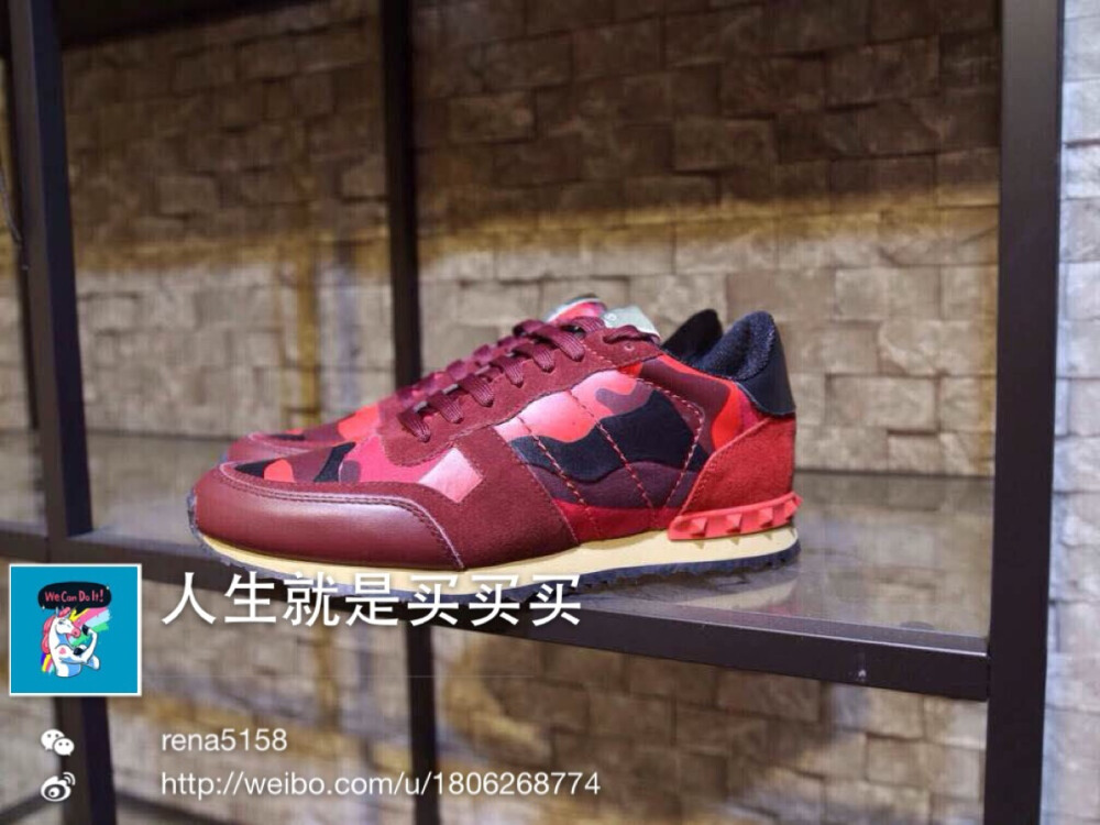 #Valentino #迷彩 #运动鞋