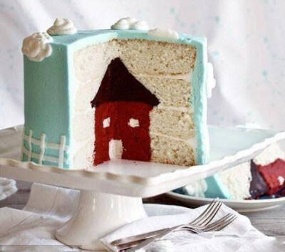 美味蛋糕 切开就有惊喜