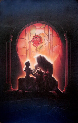 LOVE this image - Beauty and the Beast :) Princess Belle Disney Art This is my ALL TIME FAVORITE Disney Movie! :)