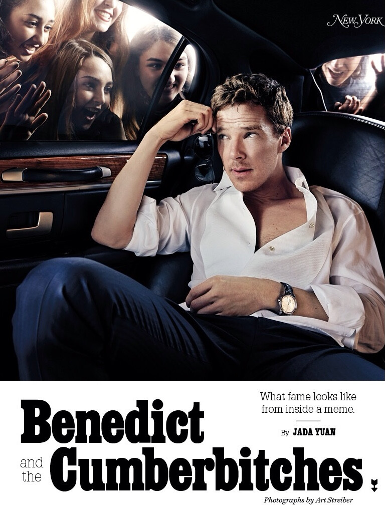Benedict Cumberbatch in New York Magazine