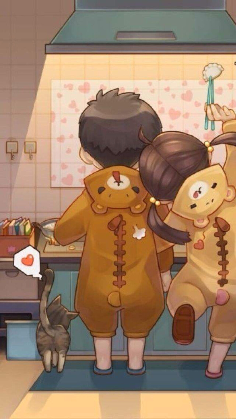 iPhone壁纸、特别喜欢的一张。好幸福