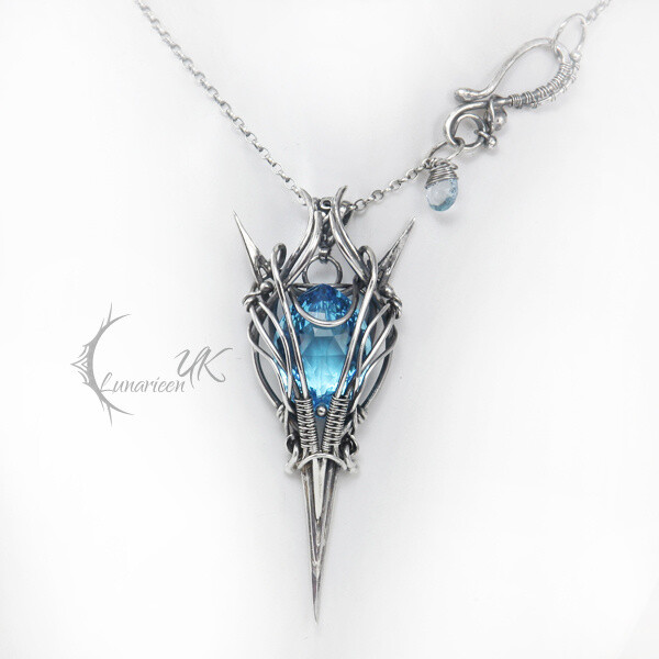 LINFILRNILH - silver and topaz by LUNARIEEN on deviantART