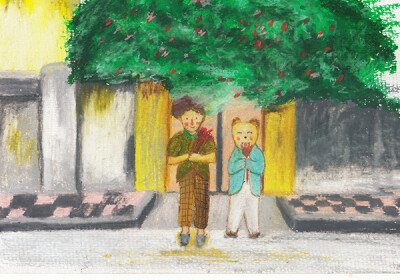 你说我们这样站在别人的门口傻不傻？ 但是我就很开心，谢谢你，愿意听我所诉说的一切。 我会把最好的给亲爱的你，也给我自己。 微博：-茧人- 微信公众号：茧人