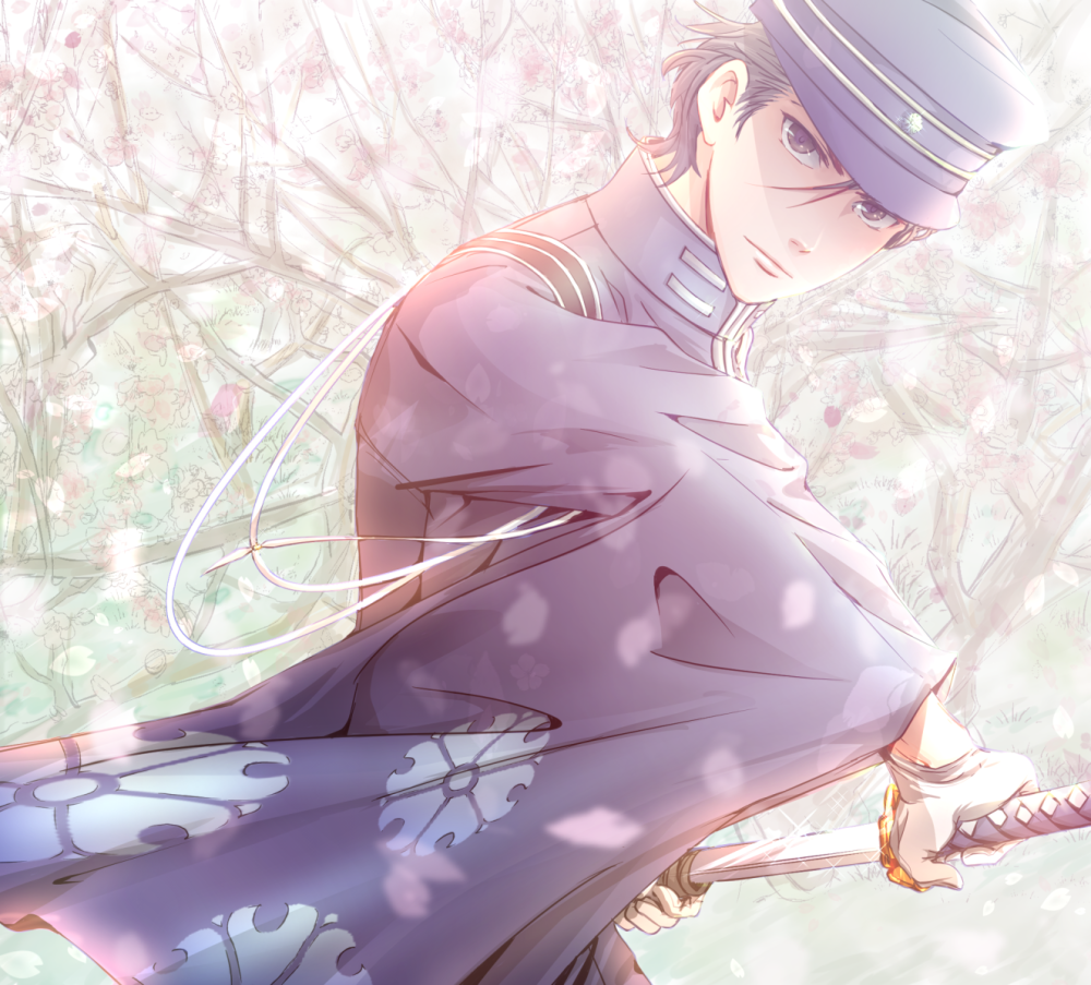 おかめさときち 画师ID：2740548 作品ID：47106784【上弦之月 千本樱