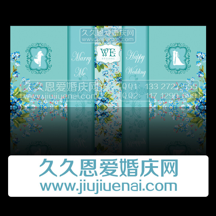 久久恩爱婚庆网 九年专业婚礼设计 tiffany蓝 婚礼喷绘背景设计 婚礼迎宾牌设计 主题婚礼背景设计 婚礼设计婚庆背景设计 结婚迎宾区立体KT板海报背景 婚礼背景设计 主题婚礼舞台背景喷绘图片 高端大气简约 婚礼舞台背景设计