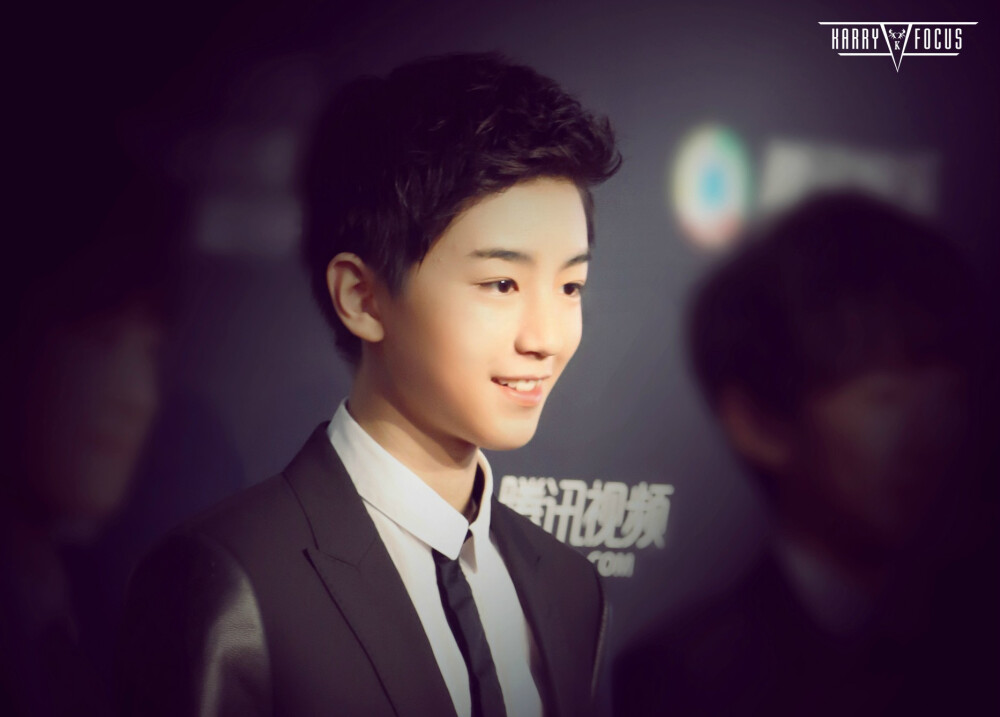 TFBOYS王俊凯 2014.11.25 腾讯V世界大会 红毯现场。