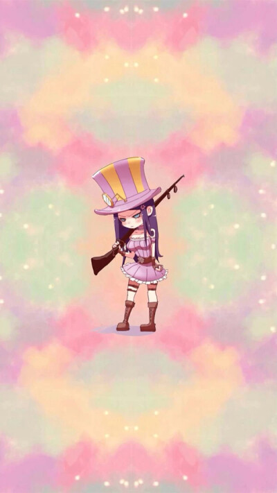 iPhone壁纸、英雄联盟我的皮城么么大