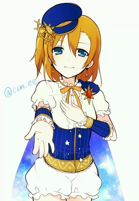 #Love Live!#【高坂穗乃果】wwwwwwwww【画师：千澄【p站 id=2409445