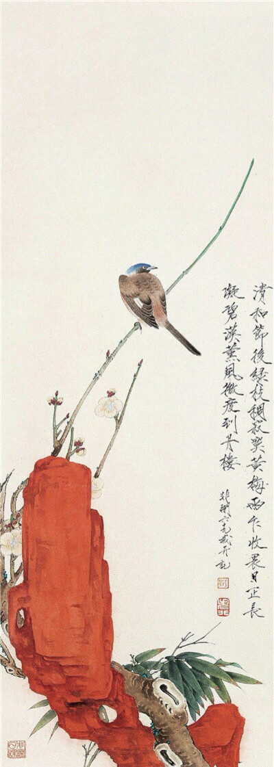  于非闇是中国现代著名的花鸟画家，他曾说&amp;quot;花鸟画要画得朝气蓬勃，使人乍后如亲临其境，如欣赏鲜花和活泼的虫鸟一样，消除掉一天的疲荣，更感生活幸福。&amp;quot;