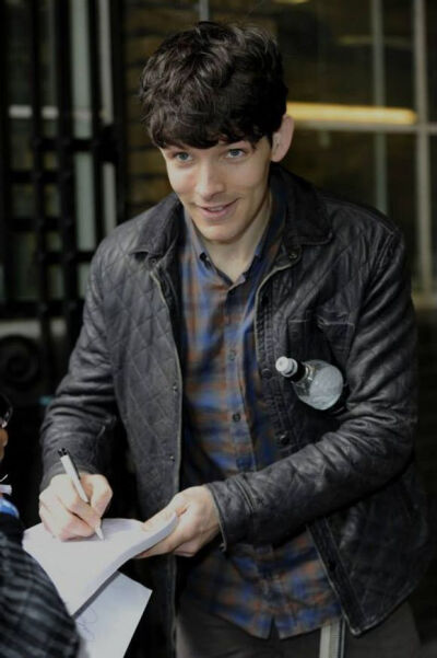 梅林传奇 Merlin Colin Morgan 美die的科总 笑得乖乖的