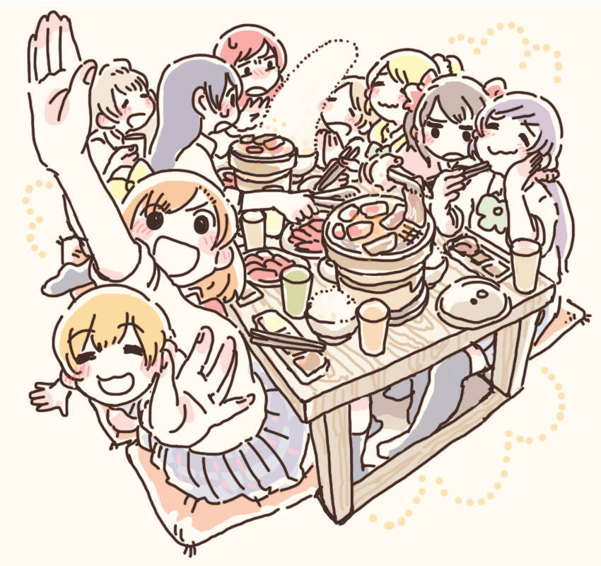 μ's烤肉聚餐~