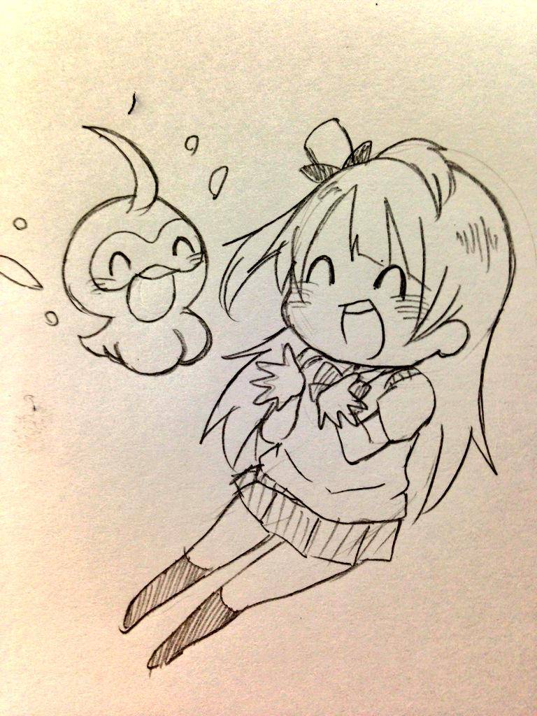 タヌキ@たぬきち@kamin_tanuki μ‘s X pokemon