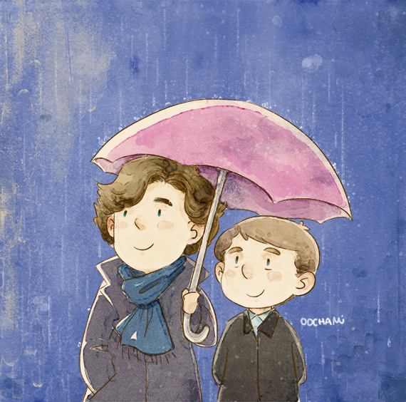 Benedict Cumberbatch Martin Freeman 神探夏洛克 卷福 花生 Sherlock