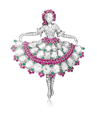 Van Cleef &amp;amp; Arpels Ballerina Clip 1943