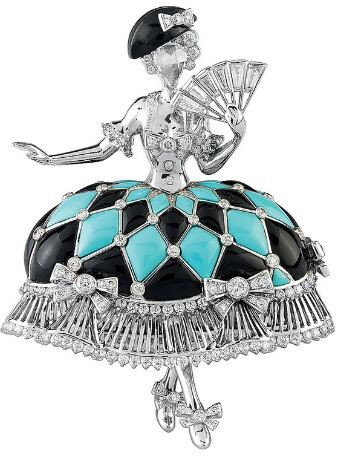 Be dazzled by these stunning dancer decor clips from Van Cleef &amp;amp; Arpels' Bals de Legende high jewelry collection, inspired by five of the greatest balls of the century.