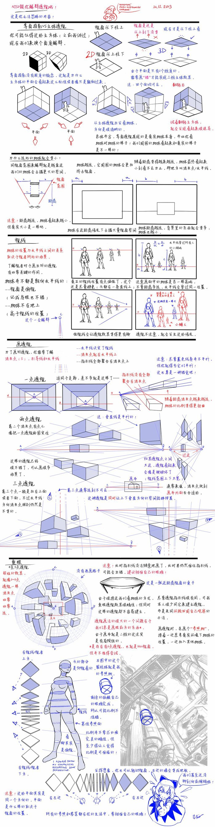 教程：最不会掌握的透视。