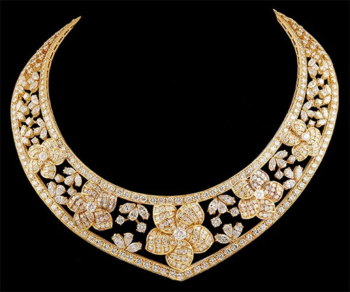 VAN CLEEF &amp;amp; ARPELS Diamond Gold Necklace