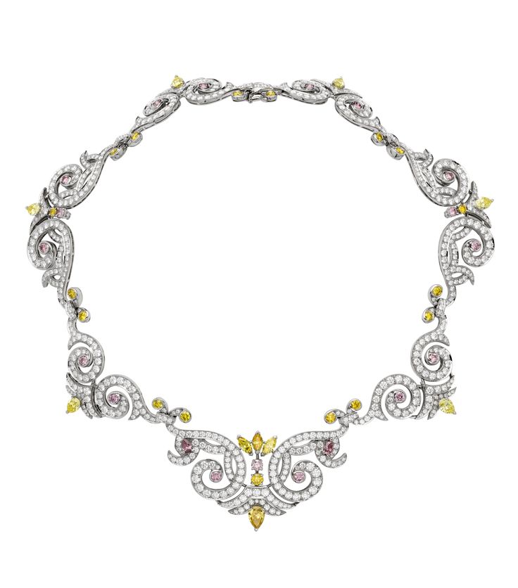 Necklace Versailles by Van Cleef Arpels....inspired by the gardens of Versailles.