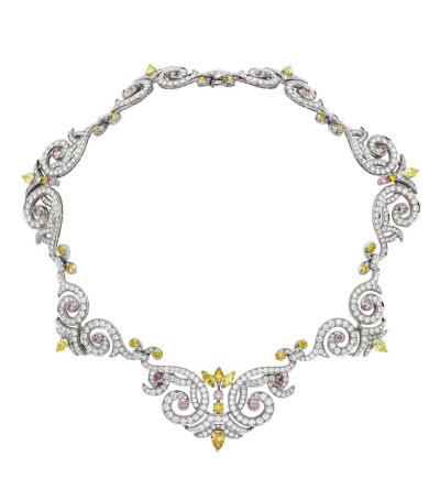 Necklace Versailles by Van Cleef Arpels....inspired by the gardens of Versailles.