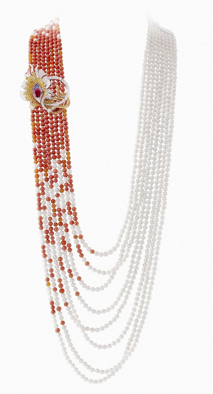 Mexican Fire Opals Pearls. Palais de la Chance, Van Cleef &amp;amp; Arpels