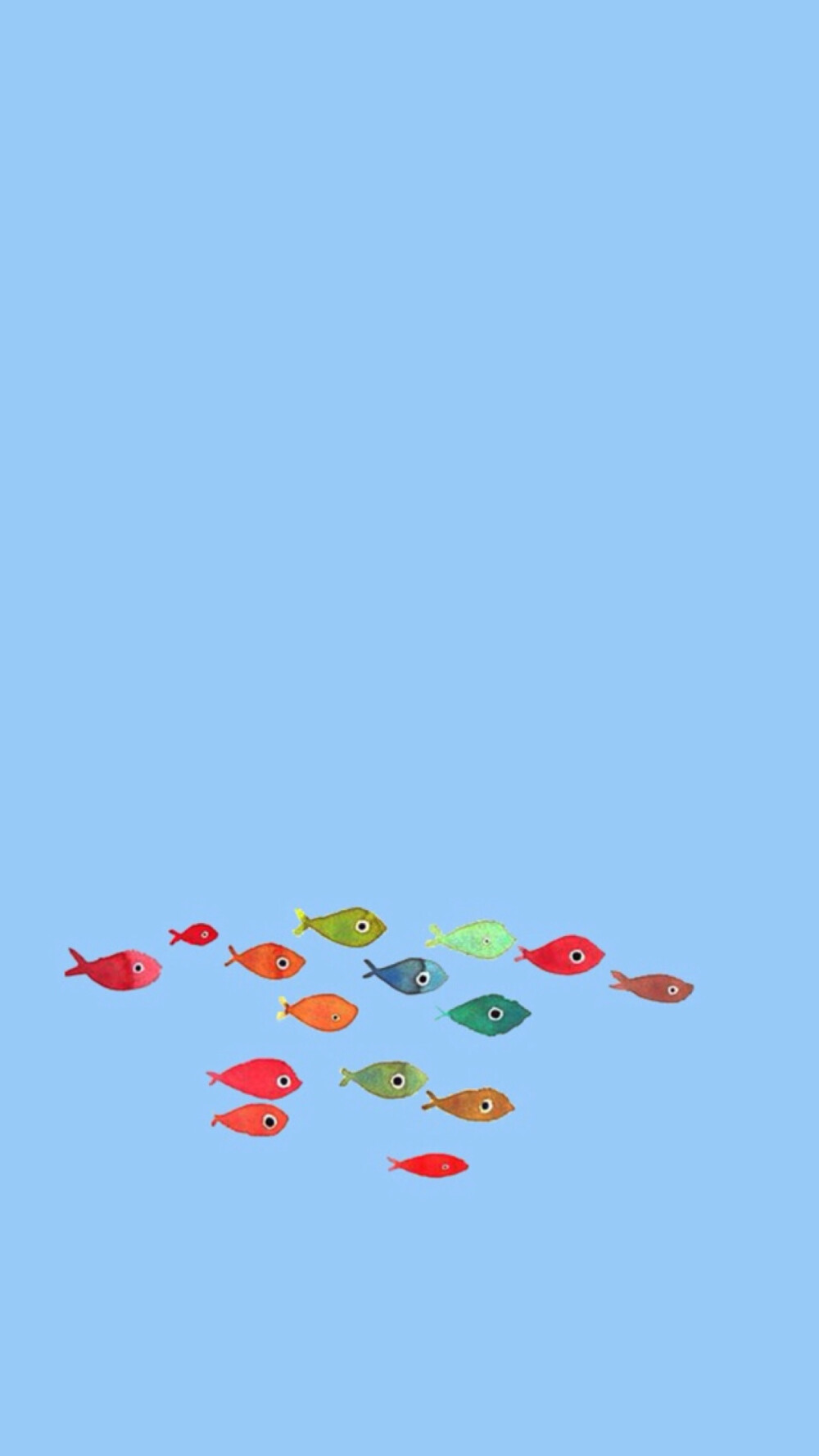 一群鱼iphone壁纸