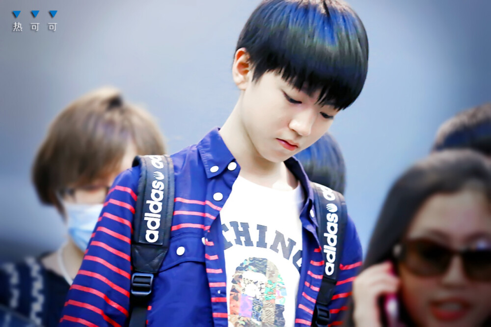 TFBOYS 王俊凯 Karry Wang 140519 黄花机场 图cr: 热可可