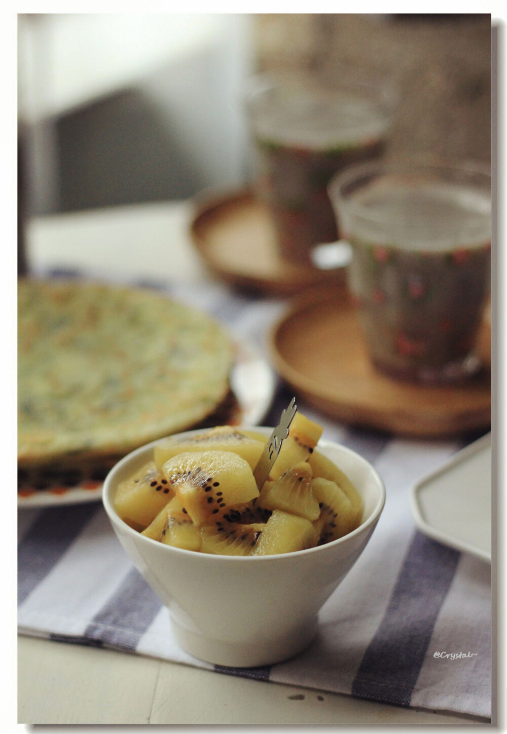 黑豆鹰嘴豆浆与菠菜鸡蛋饼~