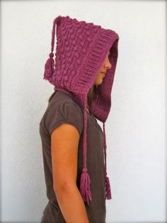 毛线编织帽