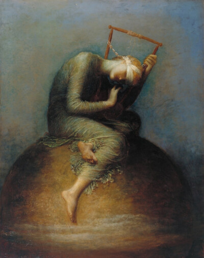 George Frederic Watts的Hope。