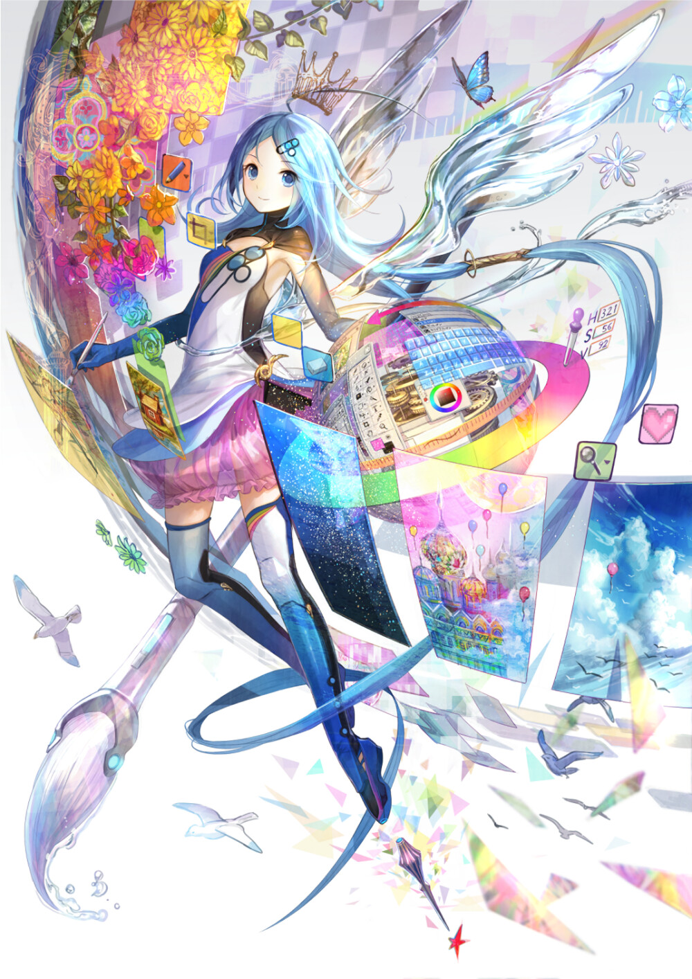 动漫 插画 可爱