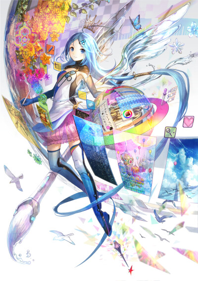 动漫 插画 可爱