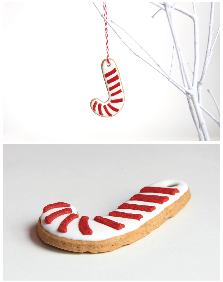 圣诞拐杖 手工饼干 圣诞树装饰