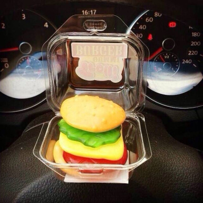 Mini hamburger 软糖