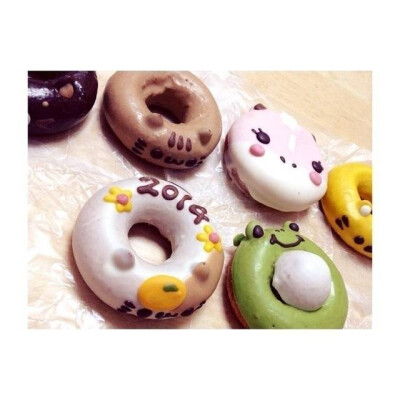 (๑ºั ﻌ ºั๑) kawaii donuts ! ♡ 日本限量定制的动物甜甜圈 超萌 〜