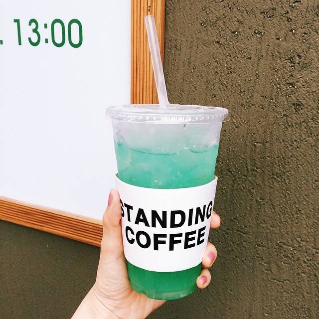 standing coffee 薄荷柠檬汁