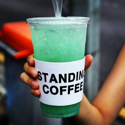 standing coffee 薄荷柠檬汁