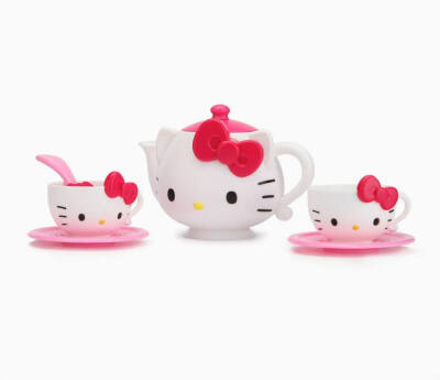 Hello Kitty茶壺和杯