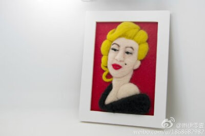 小安家手作羊毛毡女框