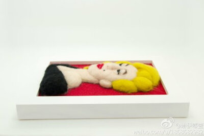 小安家手作羊毛毡女框