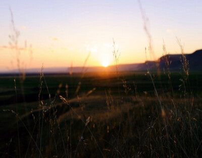 Sunsets in Iceland by Anja Fuechtbauer